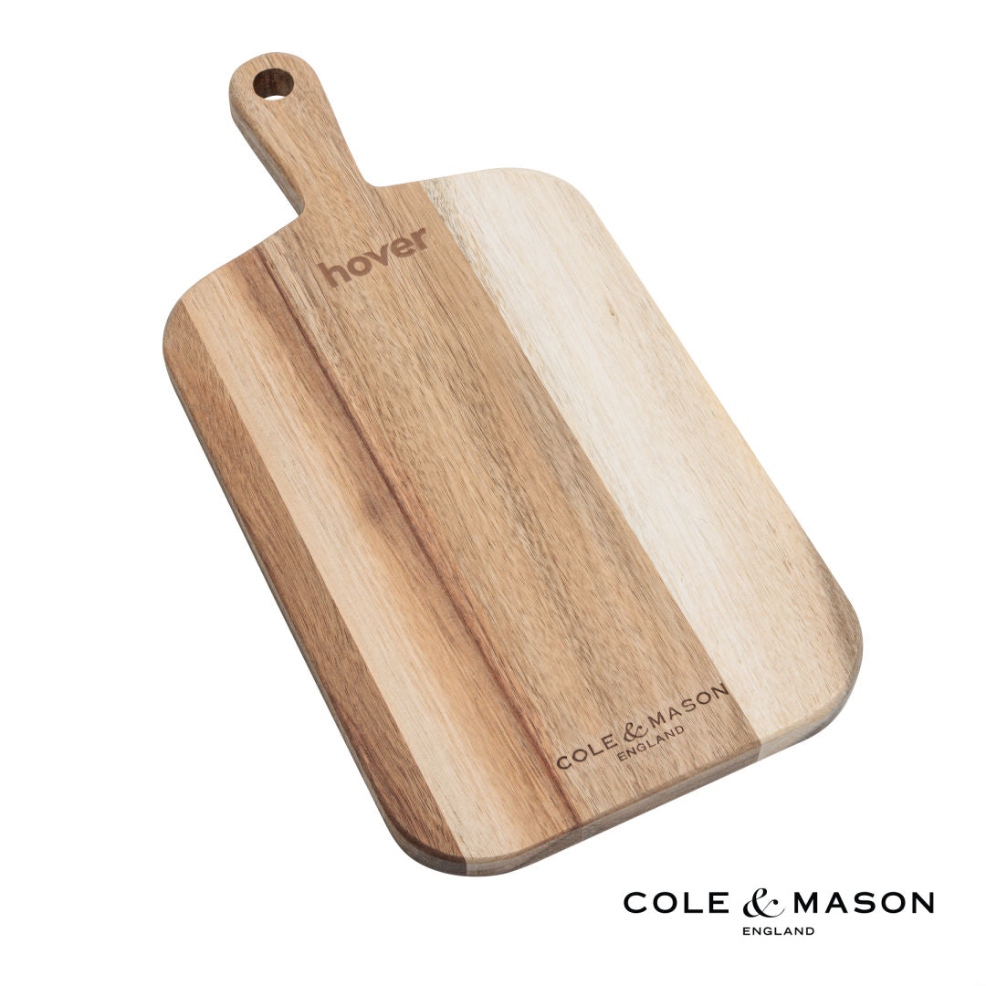 Cole & Mason  Ashden Acacia Mezzaluna with Chopping Board – Cole