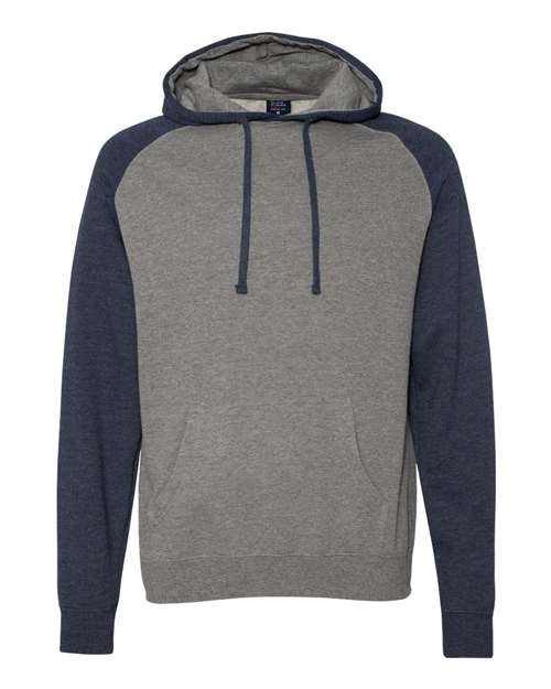 INDEPENDENT TRADING CO. RAGLAN HOODED SWEATSHIRT