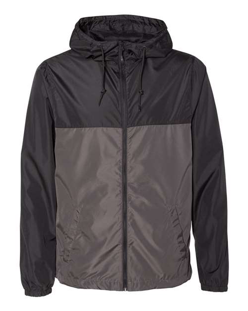 INDEPENDANT TRADING CO. LIGHTWEIGHT WINDBREAKER FULL-ZIP JACKET