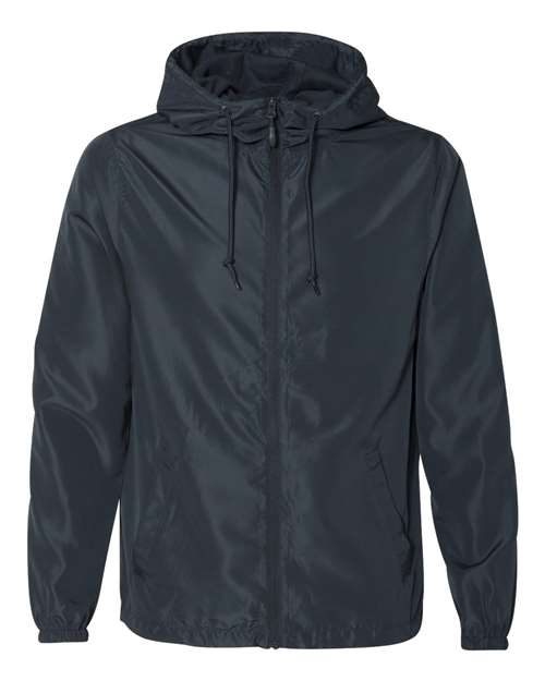 INDEPENDANT TRADING CO. LIGHTWEIGHT WINDBREAKER FULL-ZIP JACKET