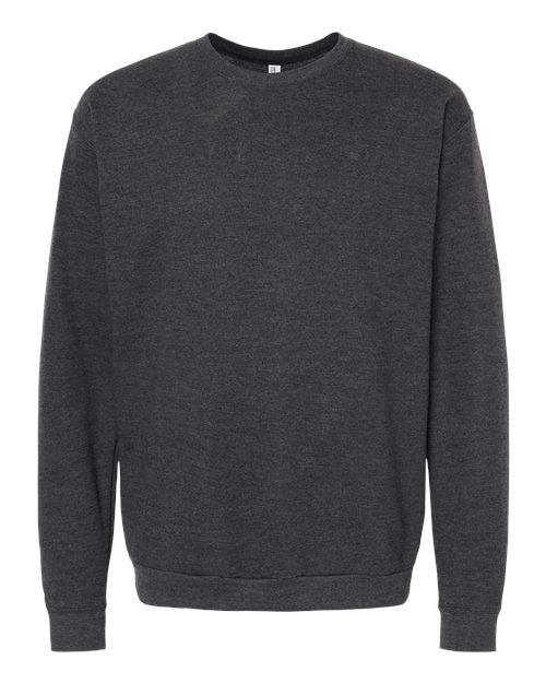 M&O KNITS ADULT UNISEX CREWNECK FLEECE