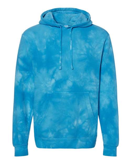 INDEPENDENT TRADING CO. MIDWEIGHT TIE-DYED HOODED SWEATSHIRT