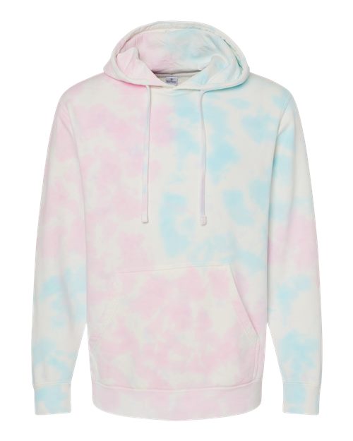 INDEPENDENT TRADING CO. MIDWEIGHT TIE-DYED HOODED SWEATSHIRT