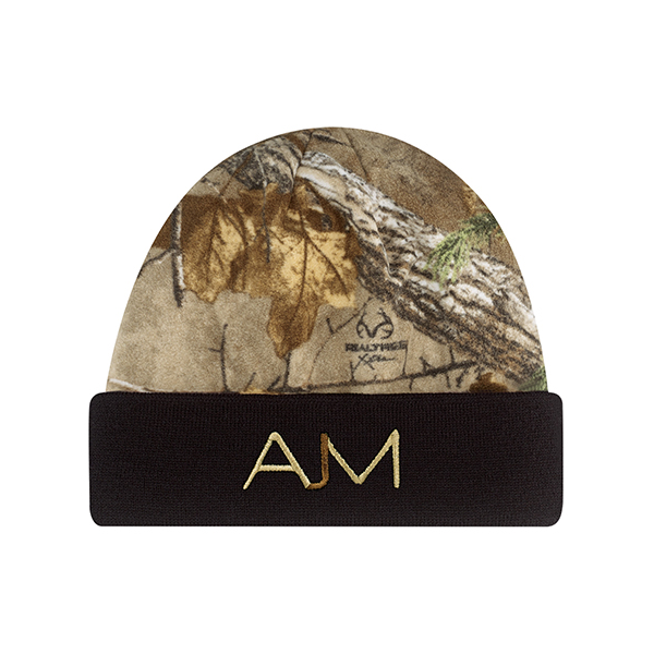 AJM REALTREE CAMO MICRO FLEECE TOQUE