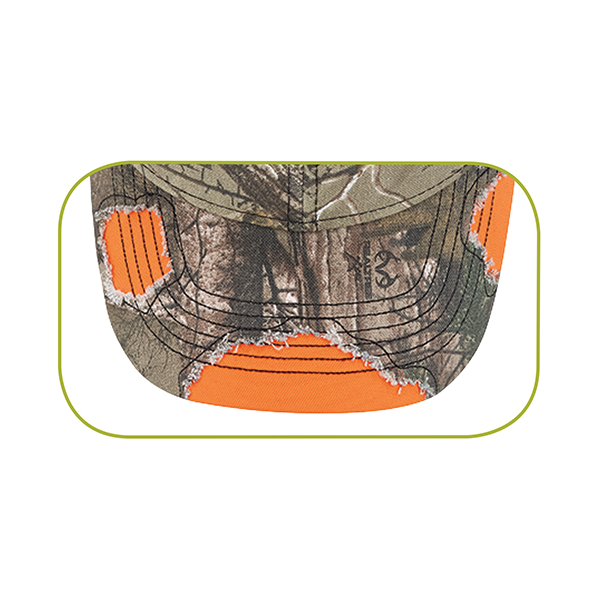 AJM CAMO ENZYME WASHED POLYESTER/BRUSHED HAT