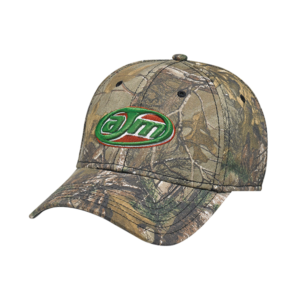 AJM CAMO COTTON DRILL AND SPANDEX HAT