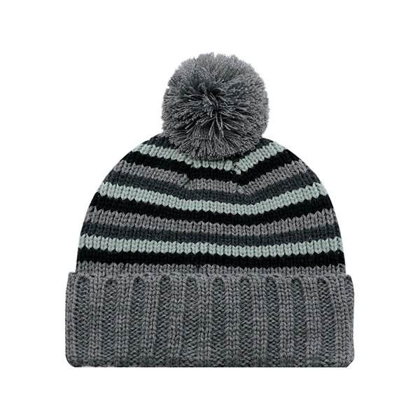 AJM CHUNKY KNIT POM POM TOQUE