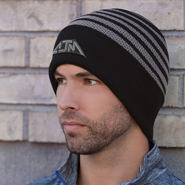 AJM ACRYLIC RIB KNIT CUFF TOQUE