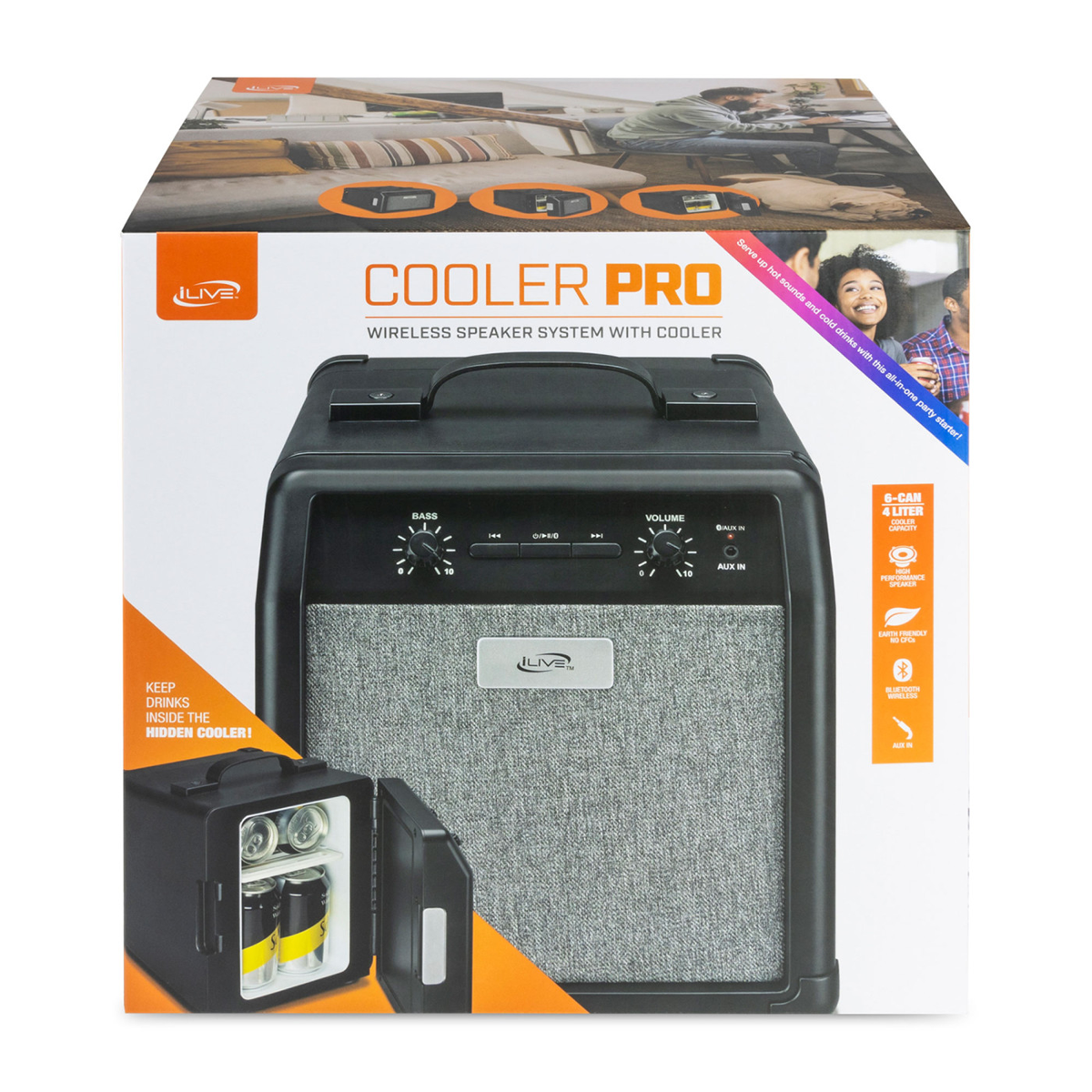 iLIVE COOLER PRO WIRELESS COOLER SPEAKER