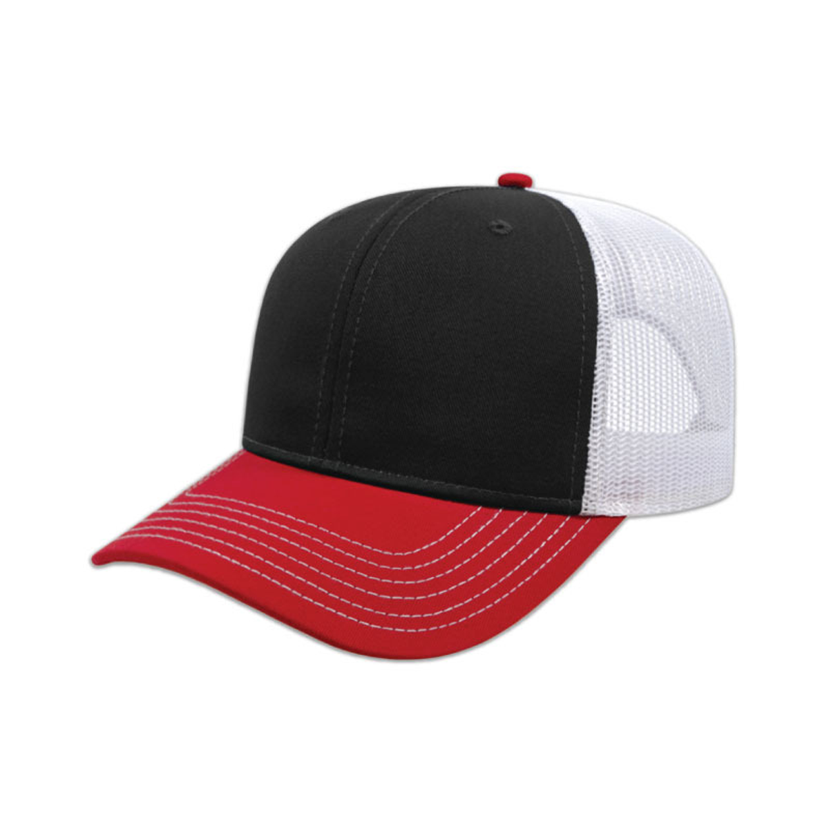 CAP AMERICA MODIFIED FLAT BILL WITH MESH BACK HAT