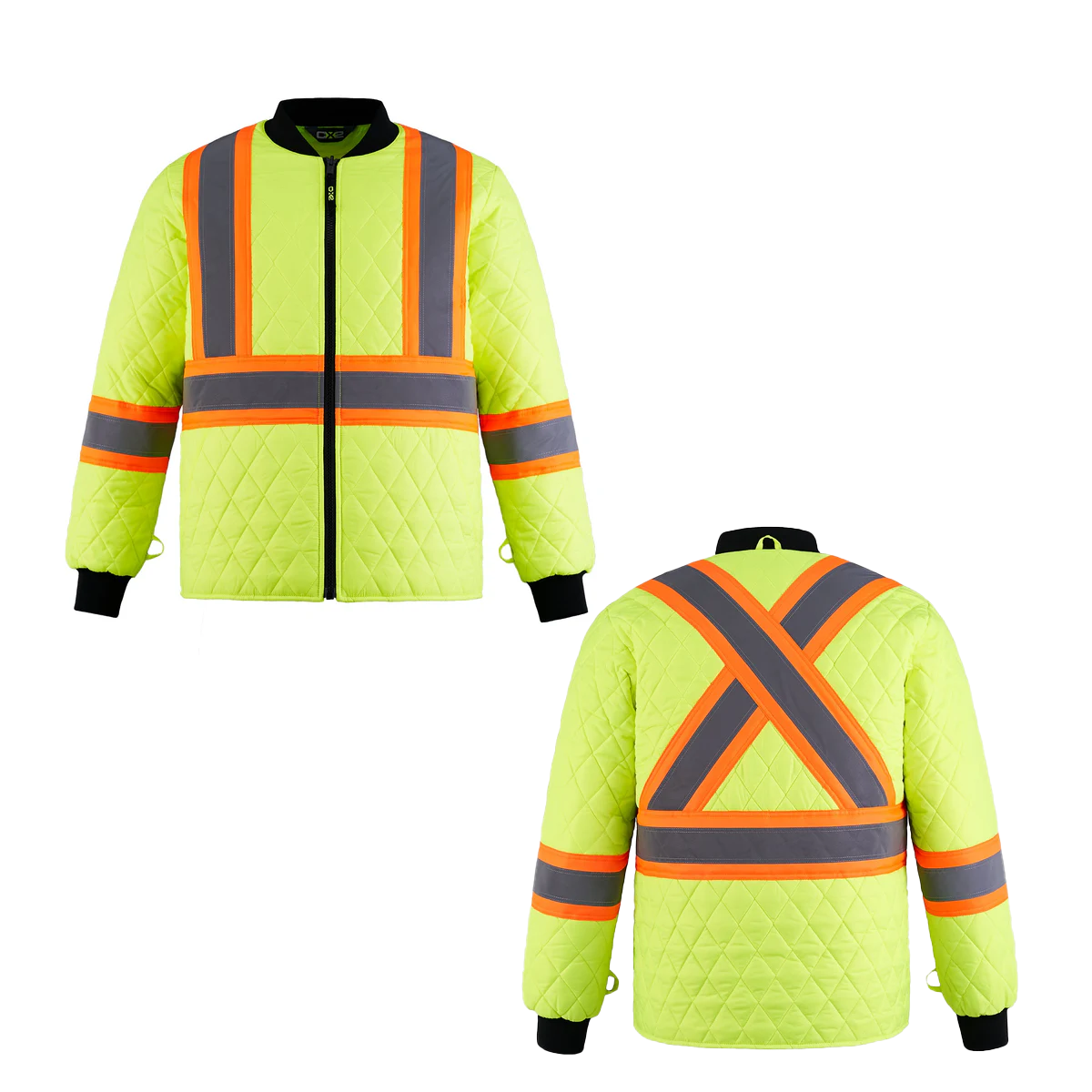 CANADA SPORTSWEAR ADULT PETERBUILT HI-VIS 3-IN-1 BOMBER JACKET