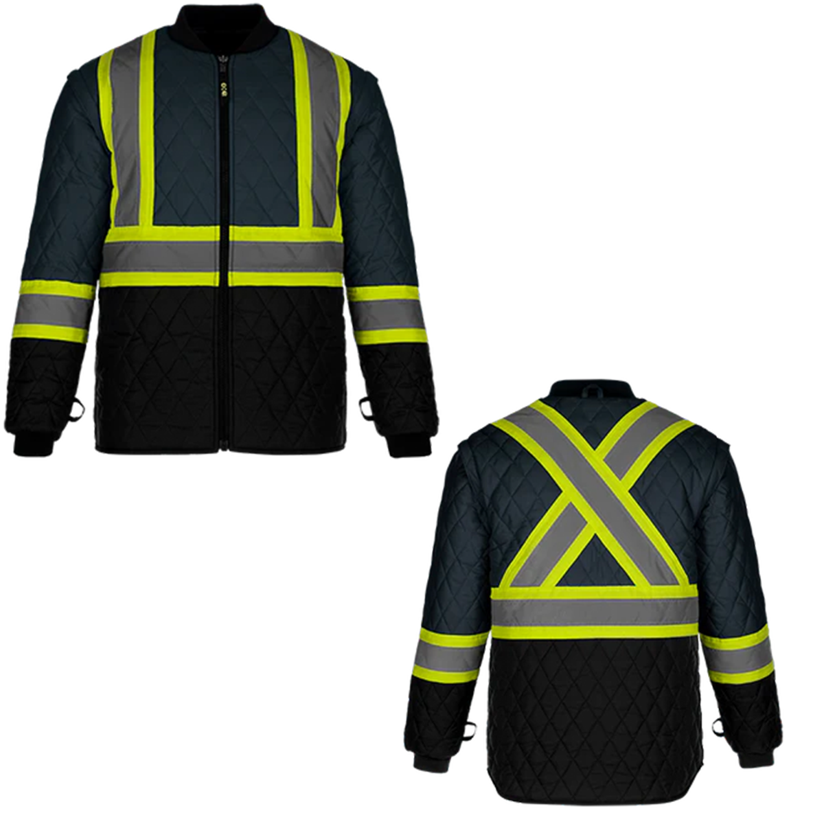 CANADA SPORTSWEAR ADULT KENWORTH 5-IN-1 HI-VIS COAT