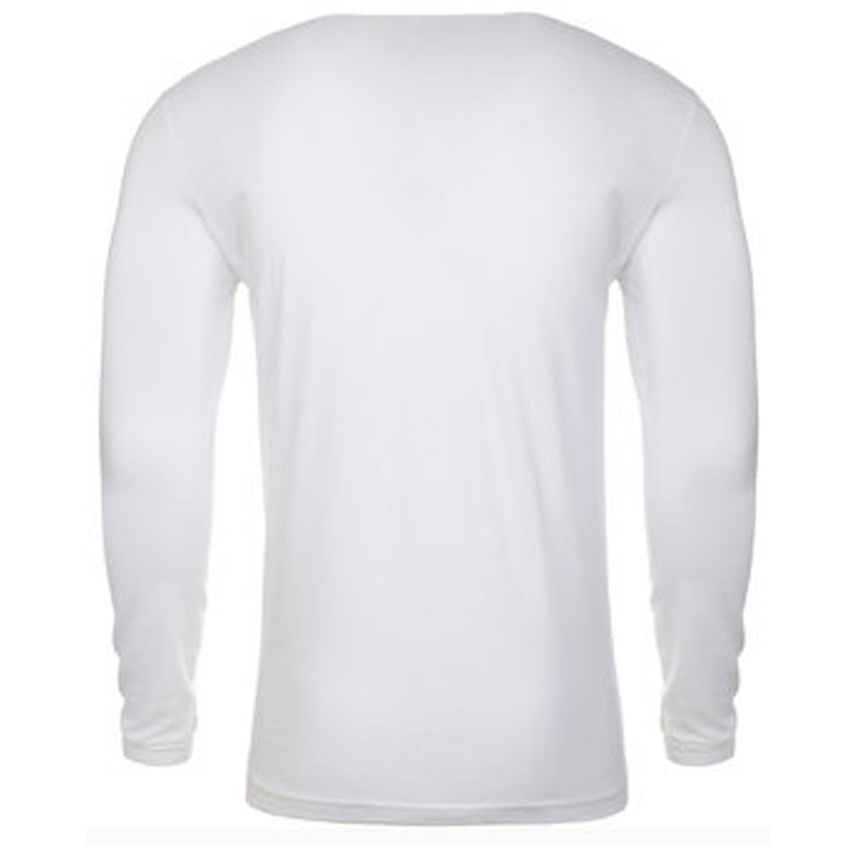 NEXT LEVEL APPAREL MEN'S COTTON LONG-SLEEVE CREW