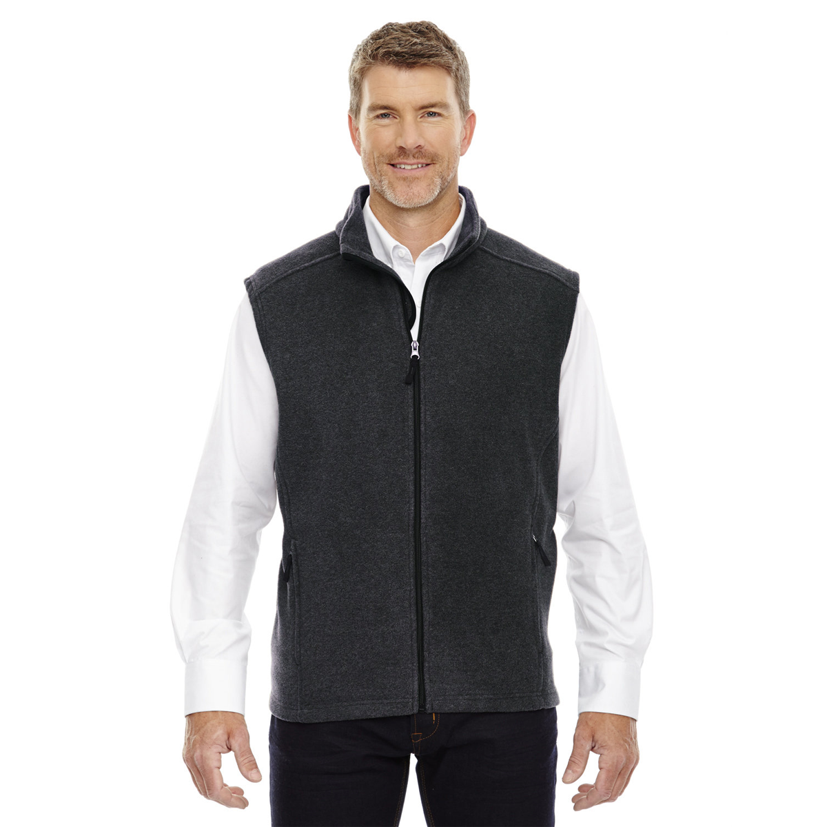 CORE365 MEN'S JOURNEY FLEECE VEST