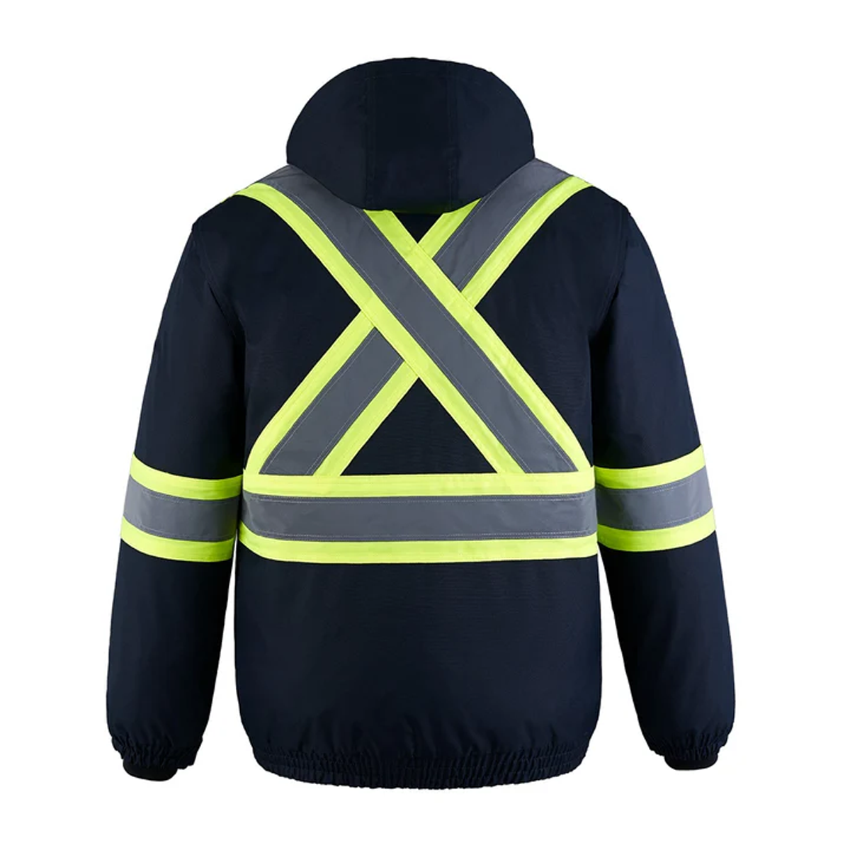 CANADA SPORTSWEAR ADULT PETERBUILT HI-VIS 3-IN-1 BOMBER JACKET