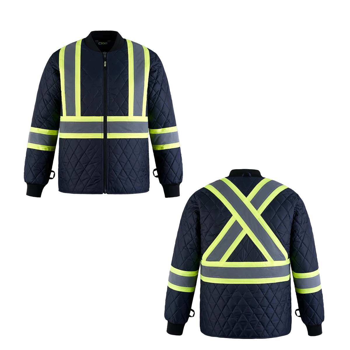 CANADA SPORTSWEAR ADULT PETERBUILT HI-VIS 3-IN-1 BOMBER JACKET