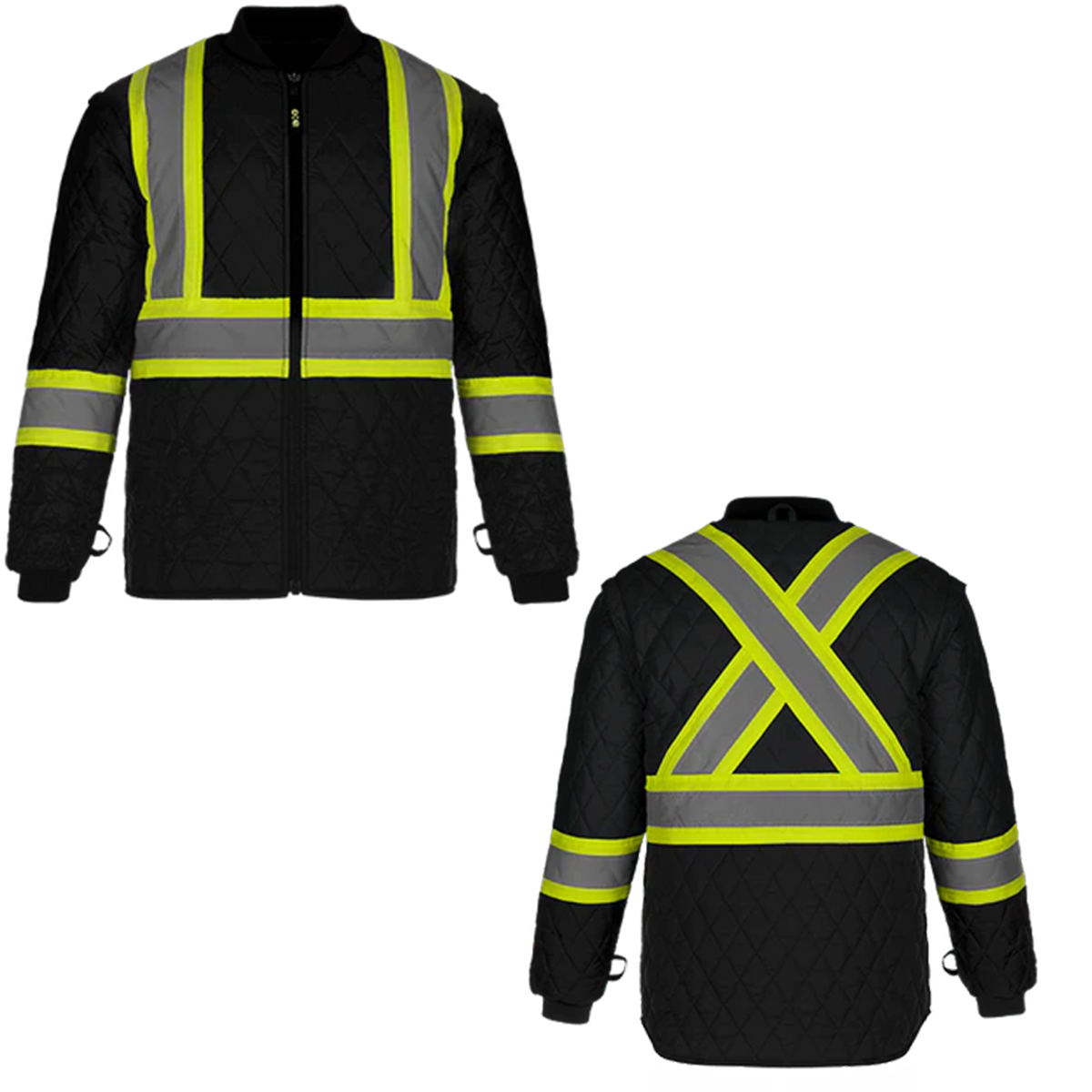 CANADA SPORTSWEAR ADULT KENWORTH 5-IN-1 HI-VIS COAT