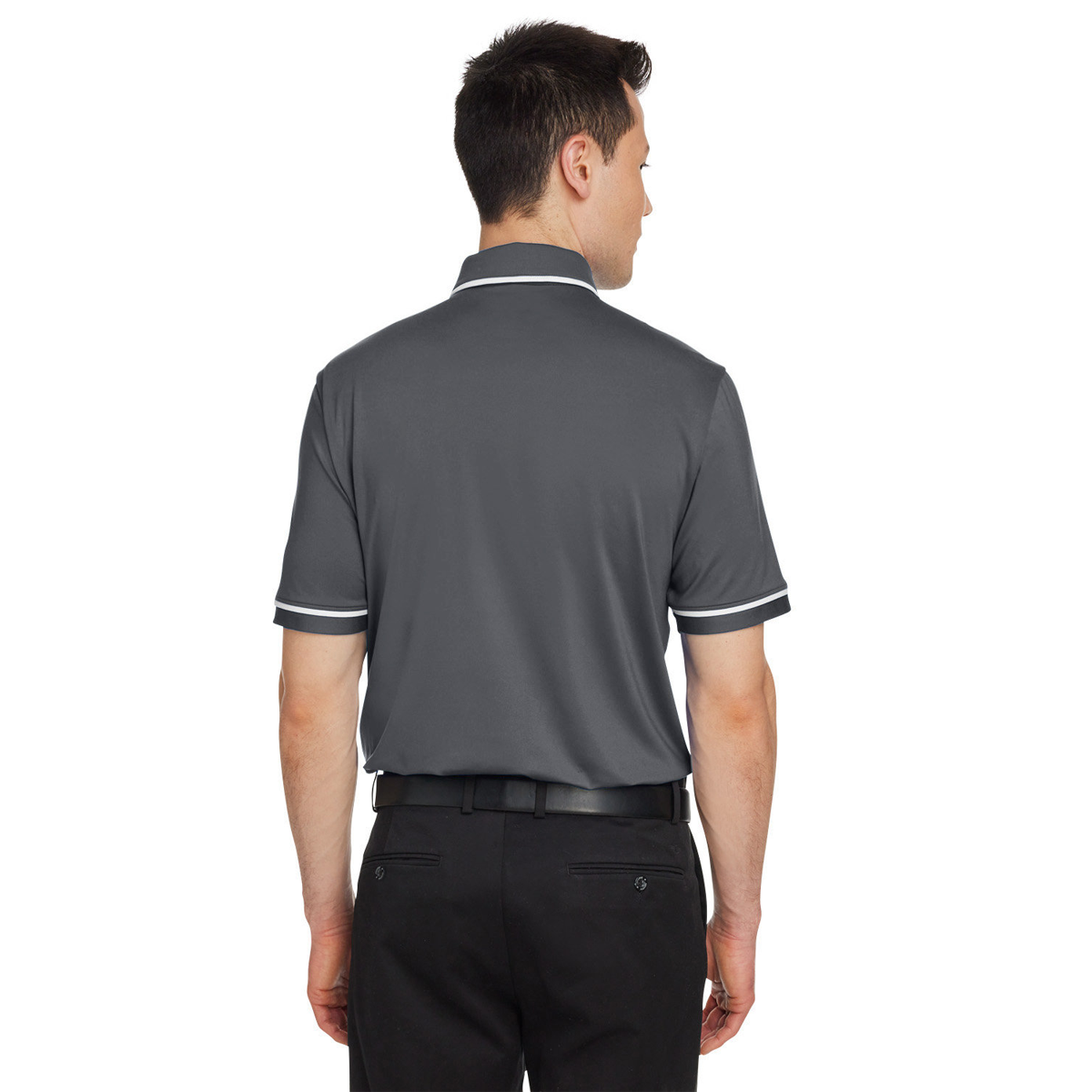 UNDER ARMOUR MEN'S TIPPED TEAMS PERFORMANCE POLO