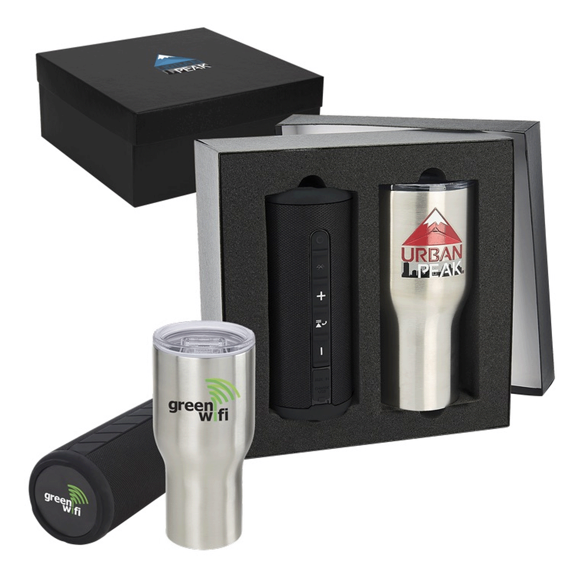 POOLSIDE TUMBLER & SPEAKER GIFT SET