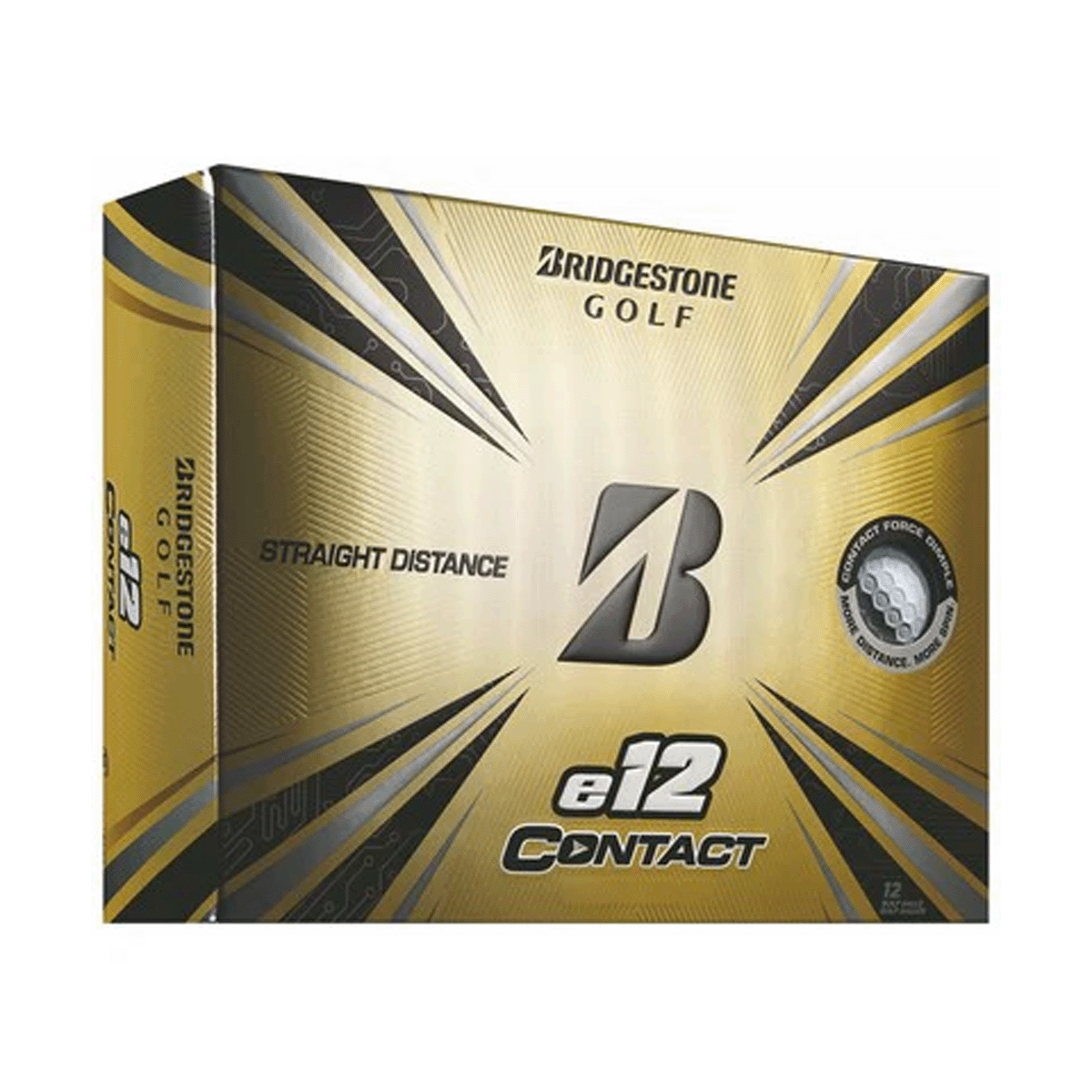 TMB BRIDGESTONE e12 CONTACT GOLF BALLS - DOZEN