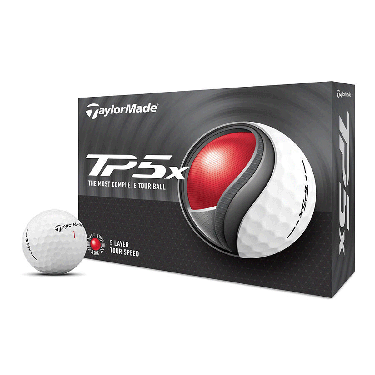 TAYLORMADE TP5X GOLF BALLS - DOZEN