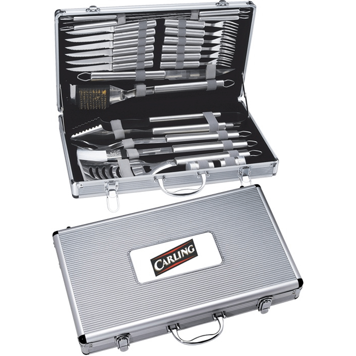 24 PIECE DELUXE BBQ SET