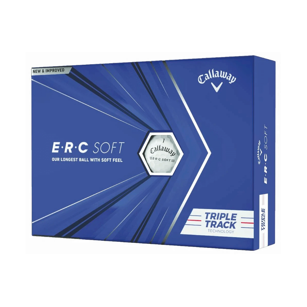 TMB CALLAWAY ERC SOFT TRIPLE TRACK 23 GOLF BALLS - DOZEN