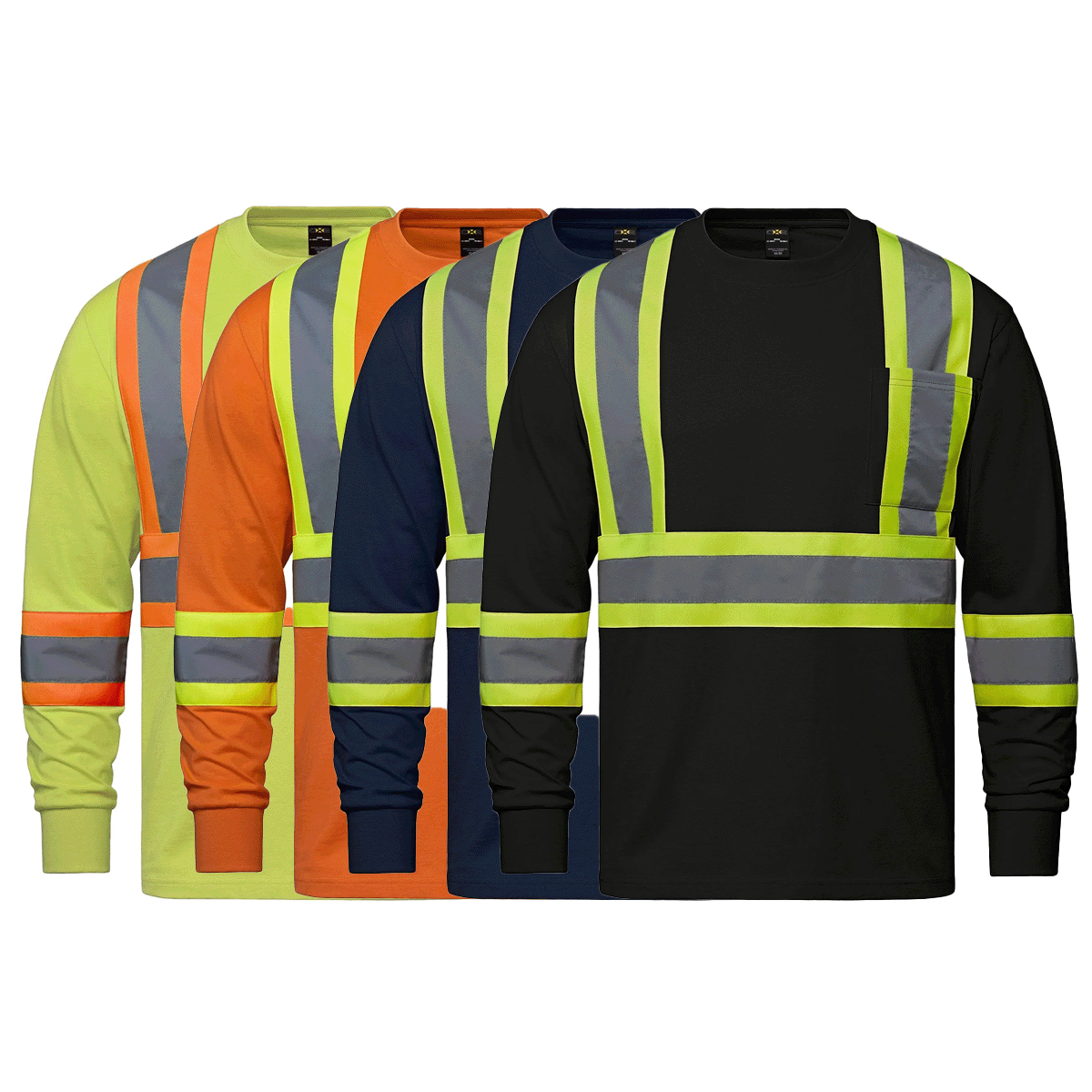 CANADA SPORTSWEAR PARAMOUNT COTTON LONG-SLEEVE HI-VIS SHIRT