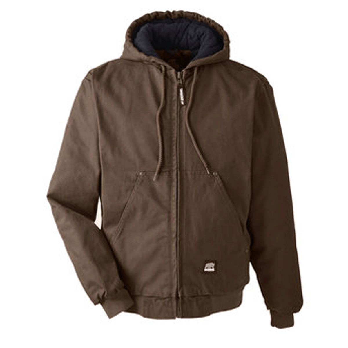 BERNE MEN'S HIGHLAND WASHED COTTON DUCK HOODED JACKET