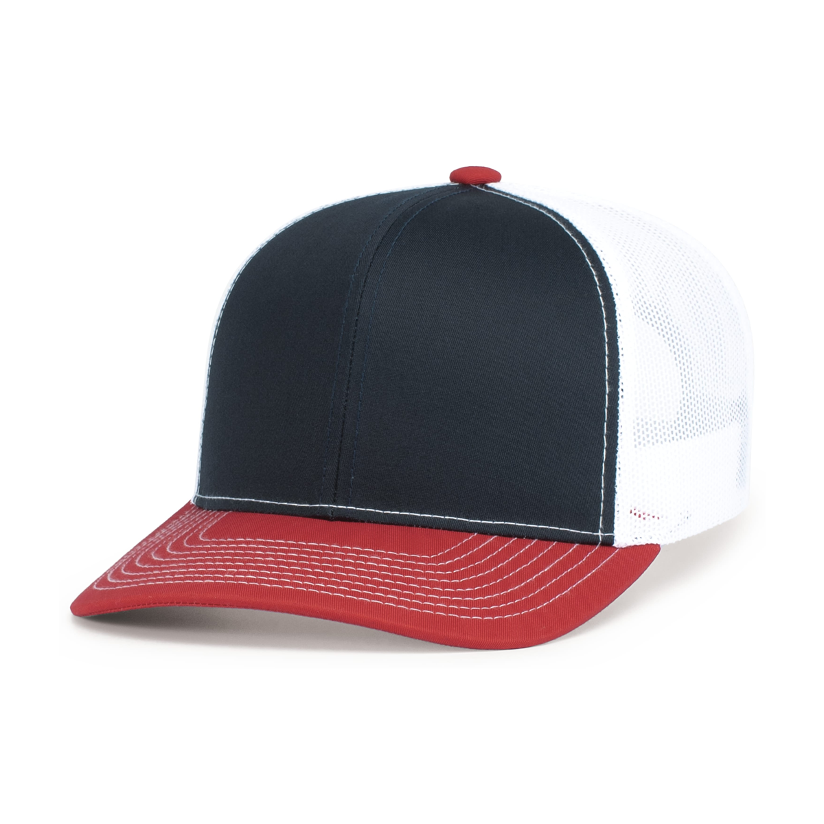 PACIFIC CONTRAST STITCH TRUCKER HAT