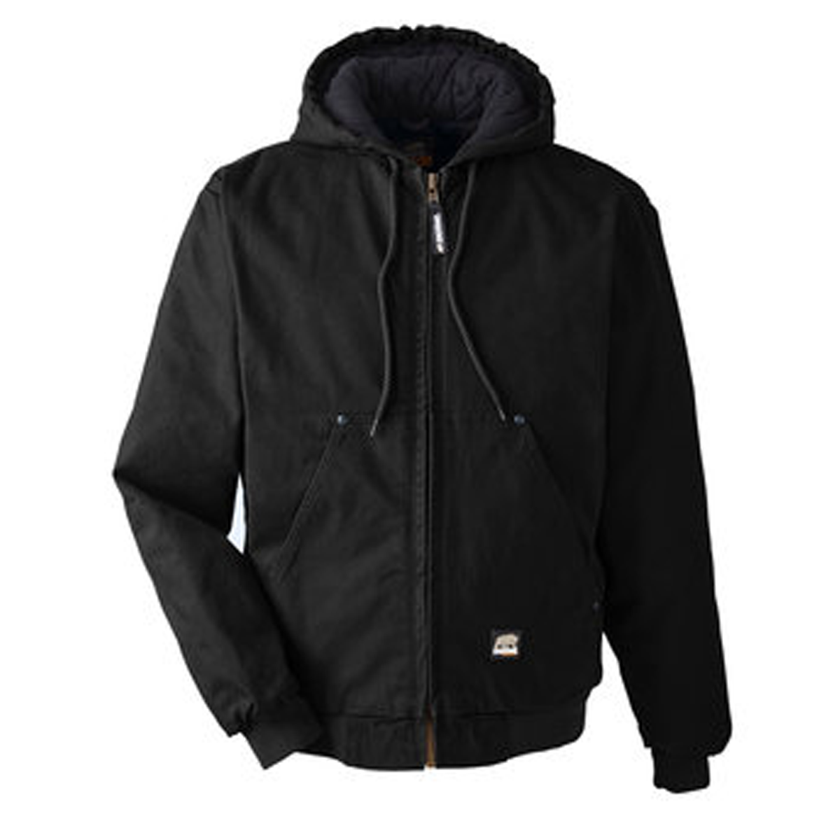 BERNE MEN'S HIGHLAND WASHED COTTON DUCK HOODED JACKET