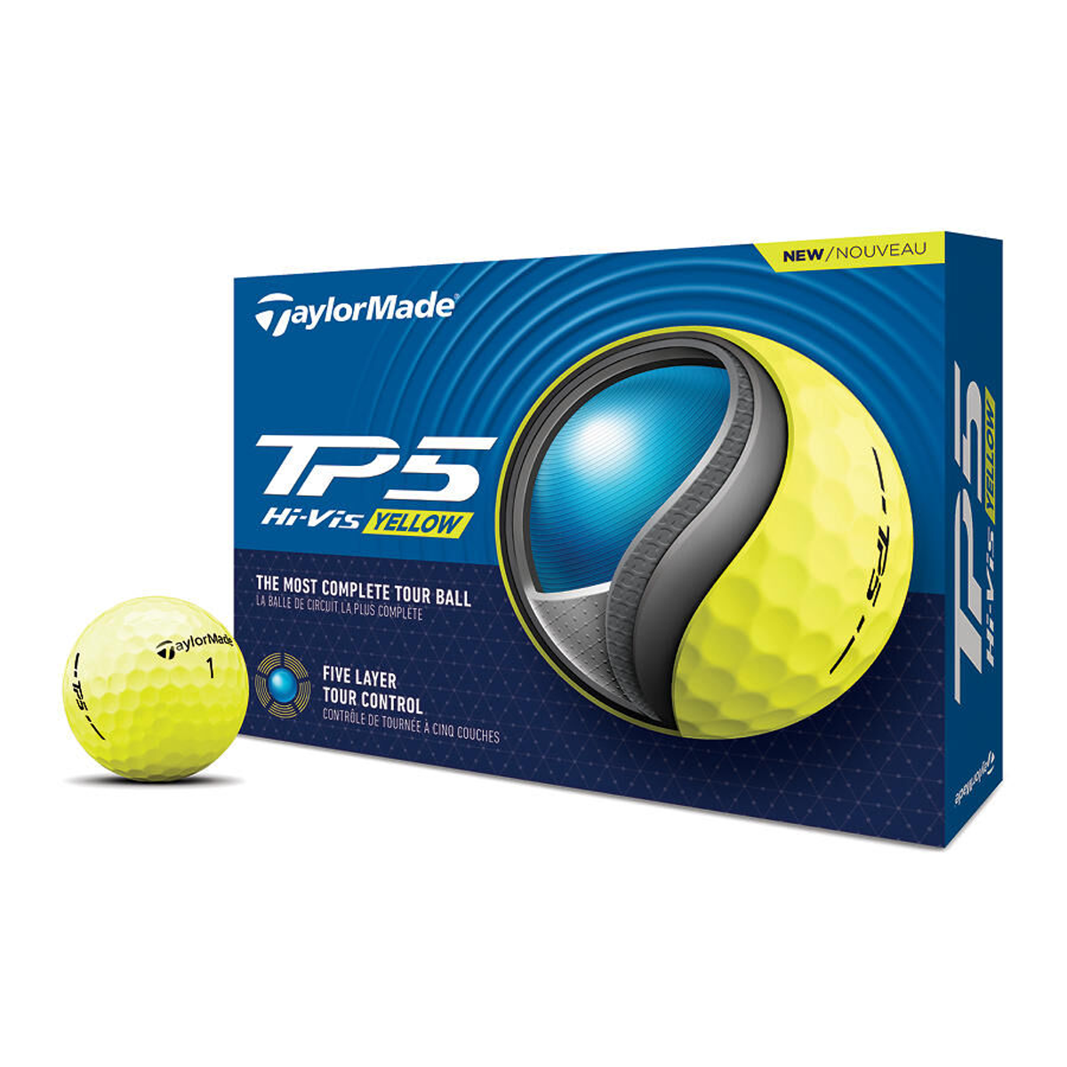 TAYLORMADE TP5 GOLF BALLS - DOZEN