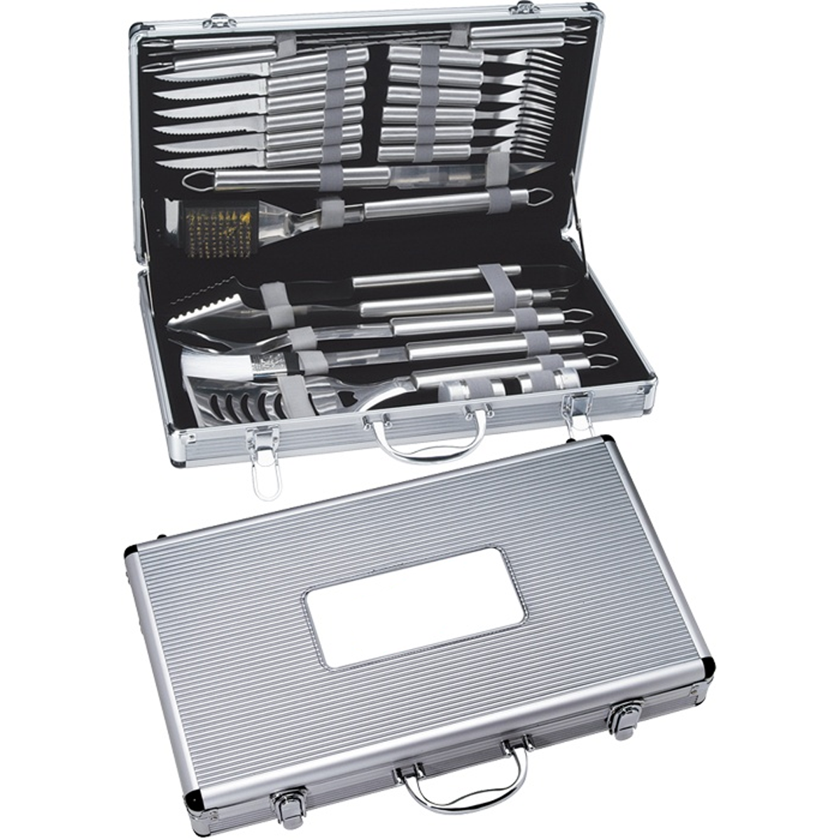 24 PIECE DELUXE BBQ SET