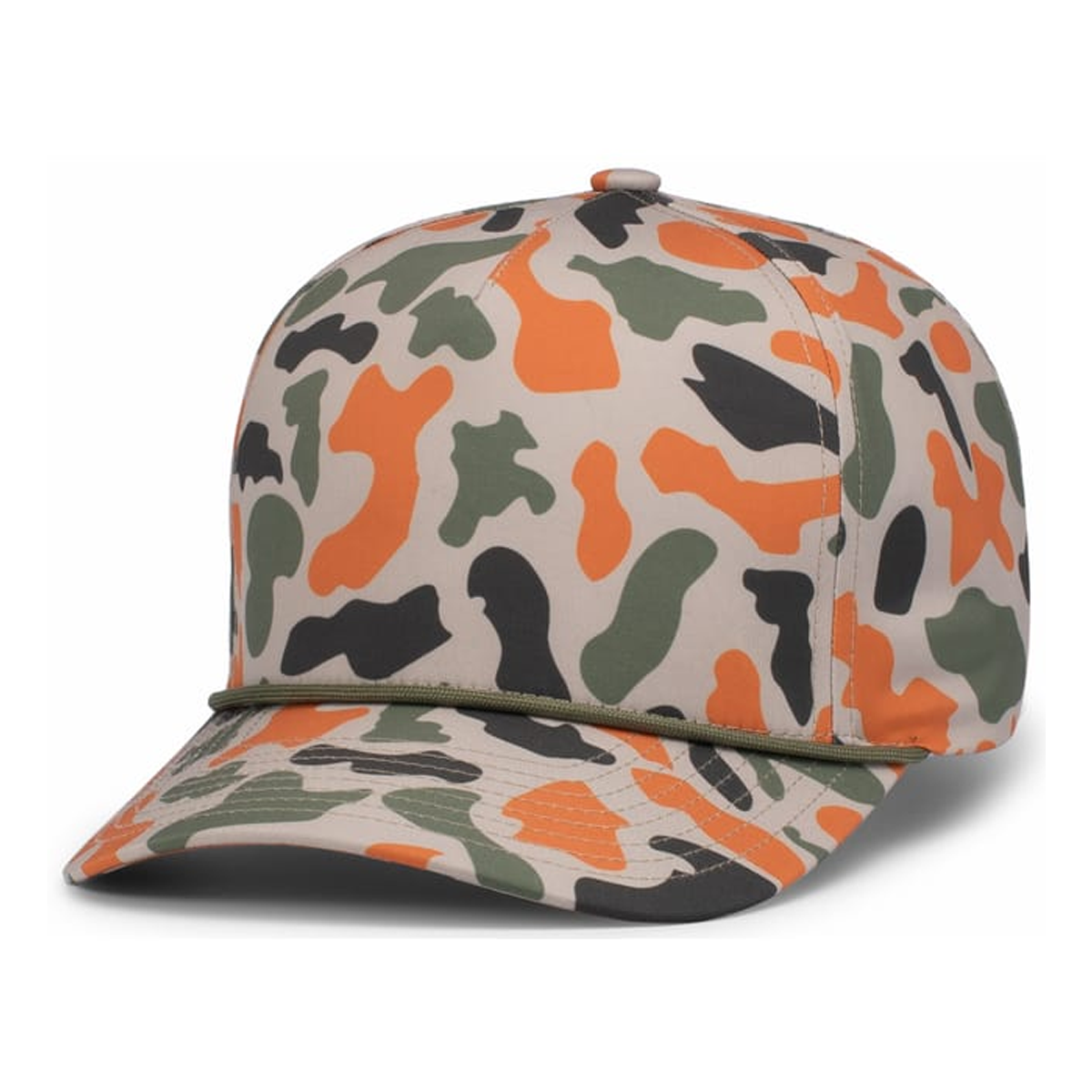 PACIFIC DUCK CAMO 5-PANEL TRUCKER CAP