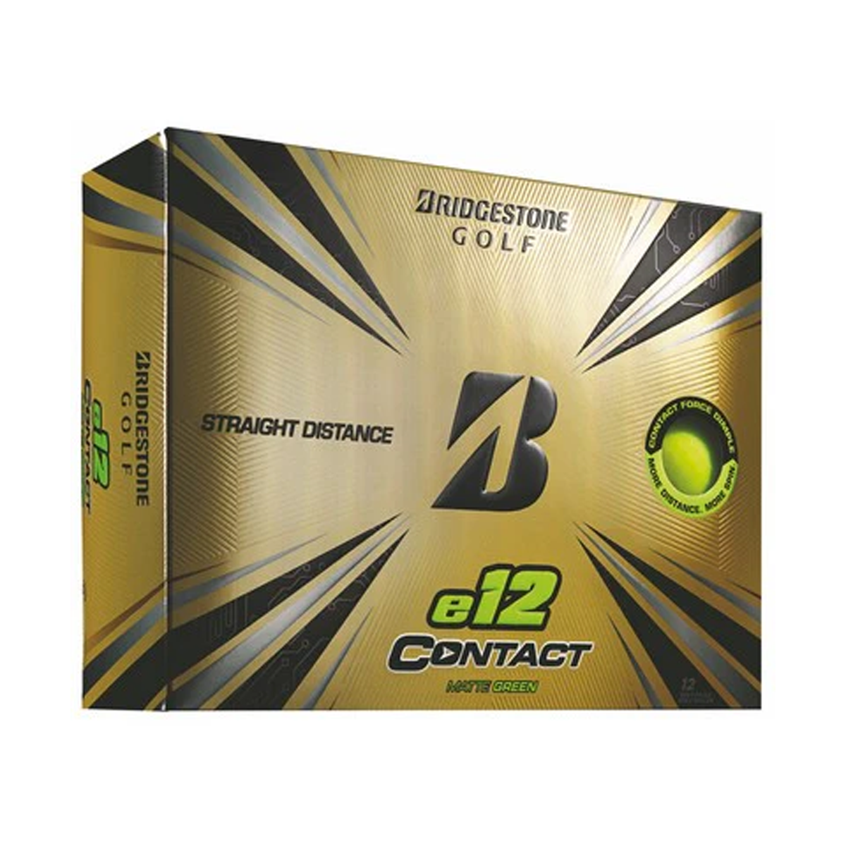 TMB BRIDGESTONE e12 CONTACT GOLF BALLS - DOZEN