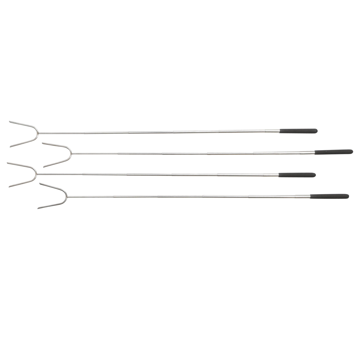 EXTENDABLE 34" ROASTING STICKS WITH CARRYING CASE