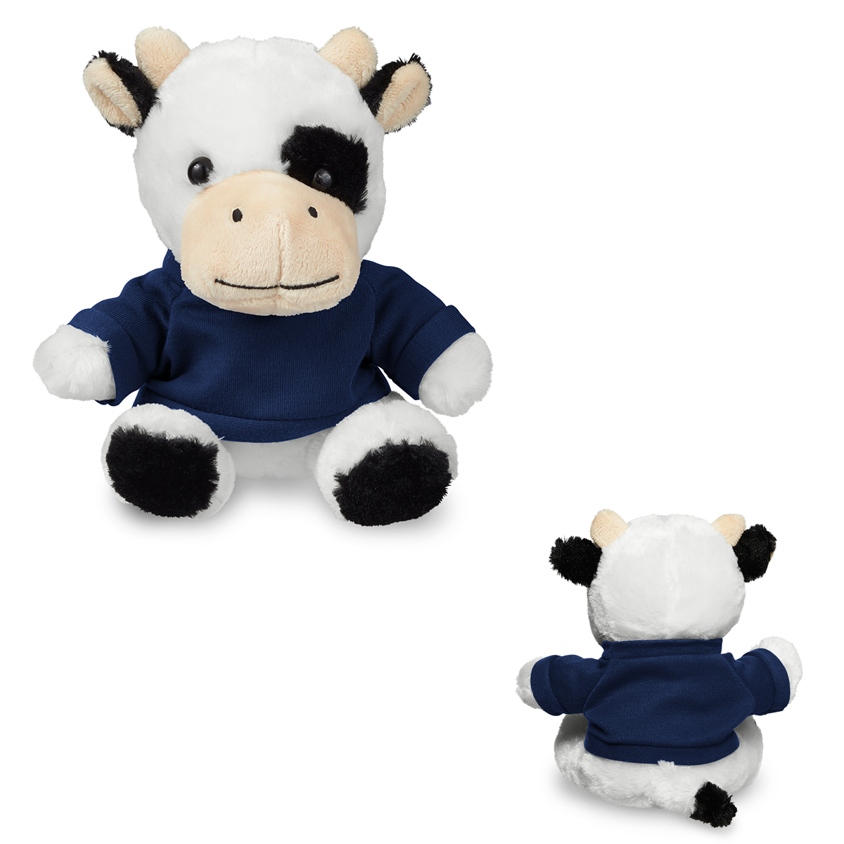 7" PLUSH COW WITH T-SHIRT