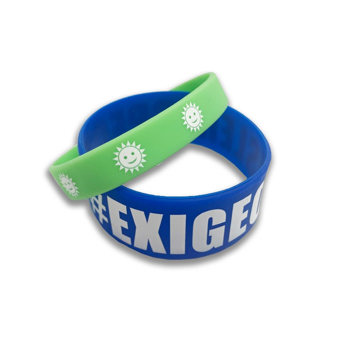 SILKSCREEN PRINTED SILICONE BRACELET