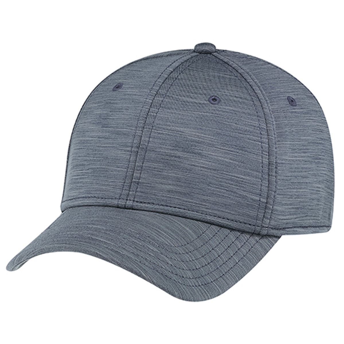 AJM 6-PANEL POLY MARL & SPANDEX CONTOUR HAT