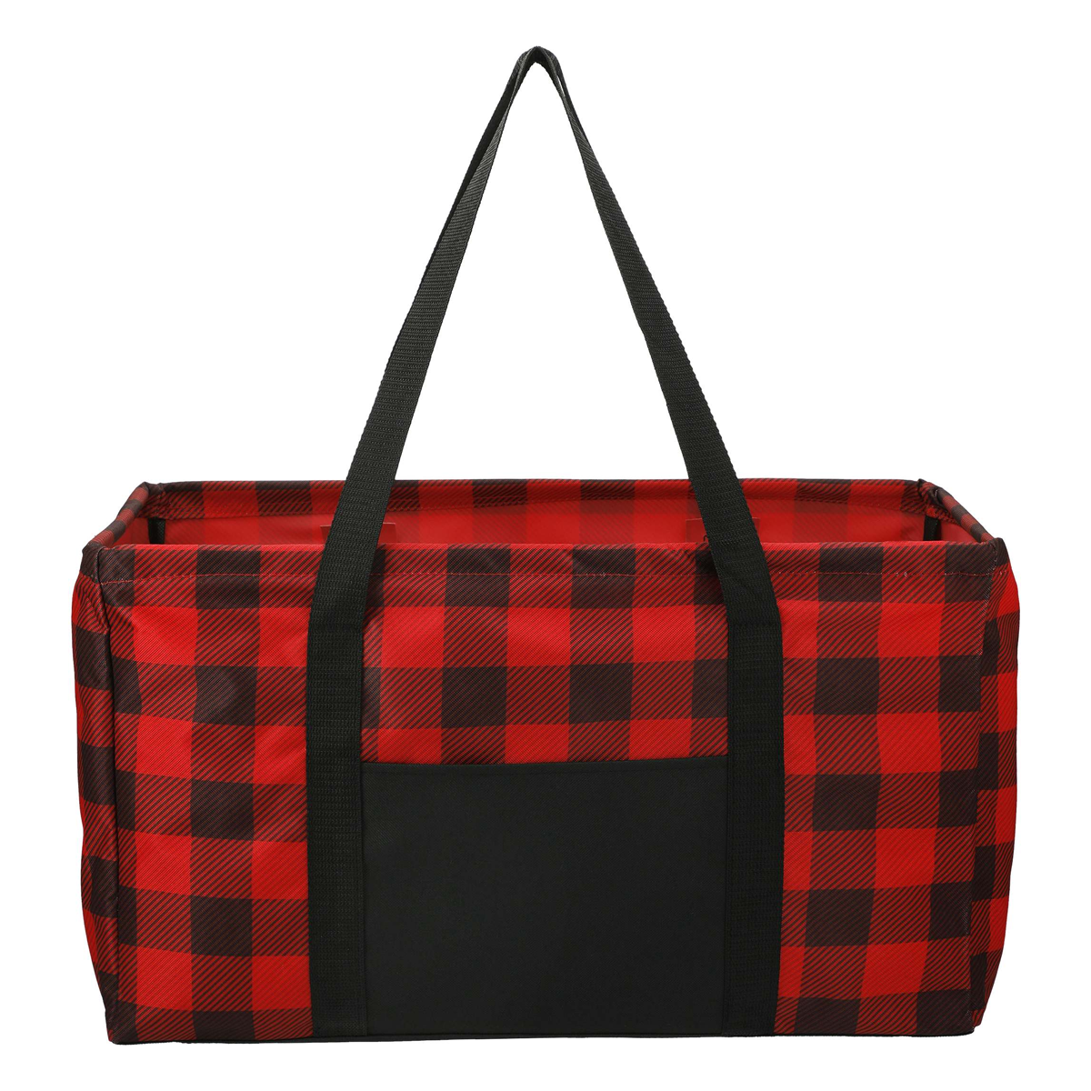 BUFFALO PLAID UTILITY TOTE