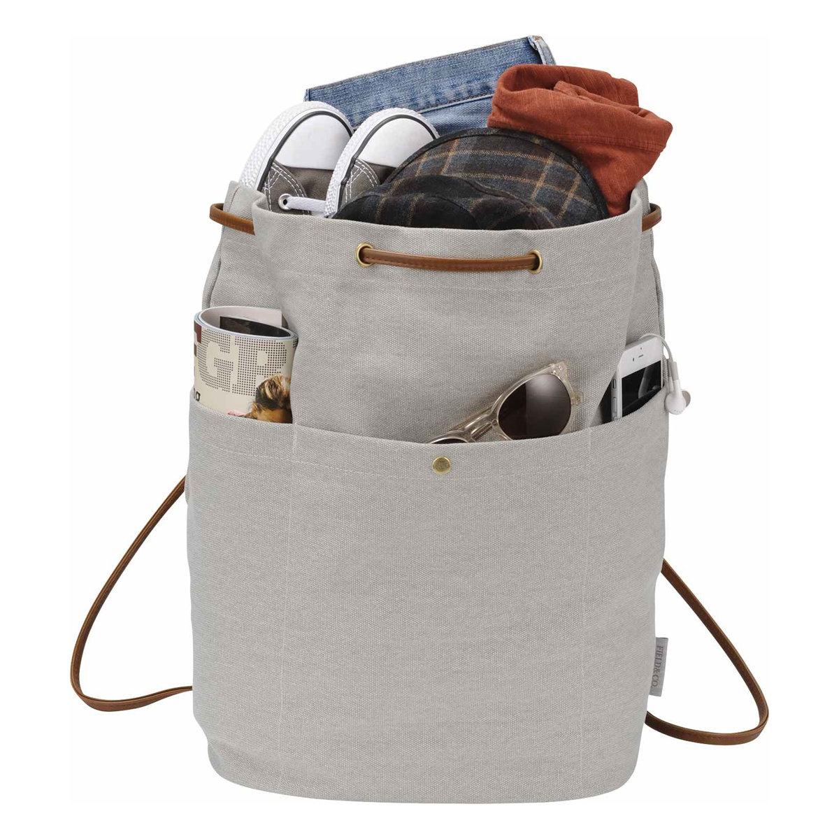 FIELD & CO. 16oz COTTON CANVAS CONVERTIBLE TOTE