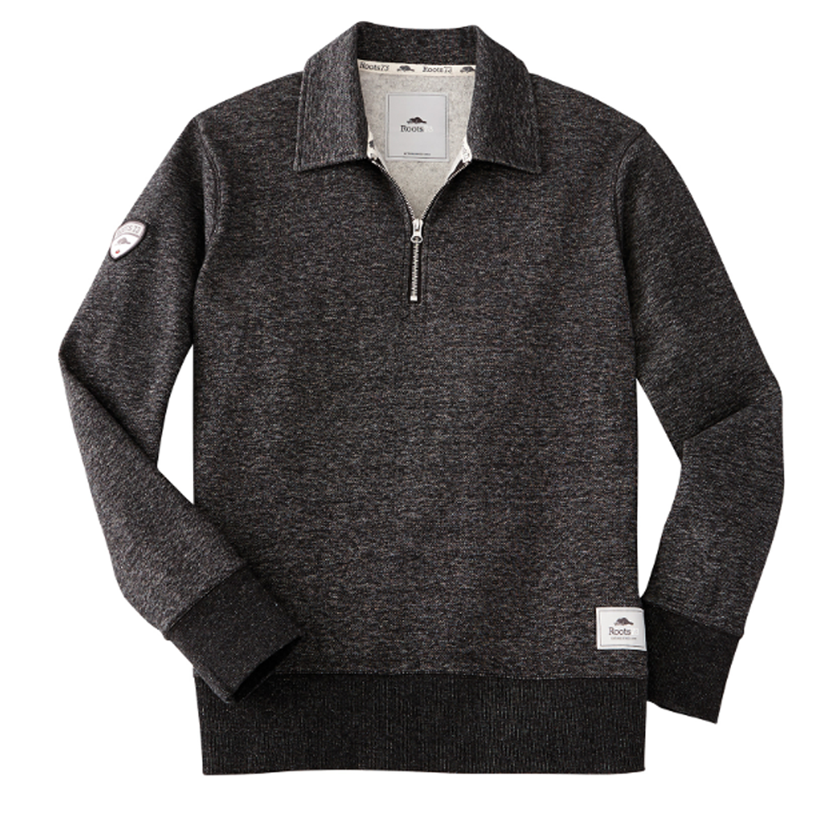 ROOTS73 MEN'S KILLARNEY FLEECE QUARTER-ZIP