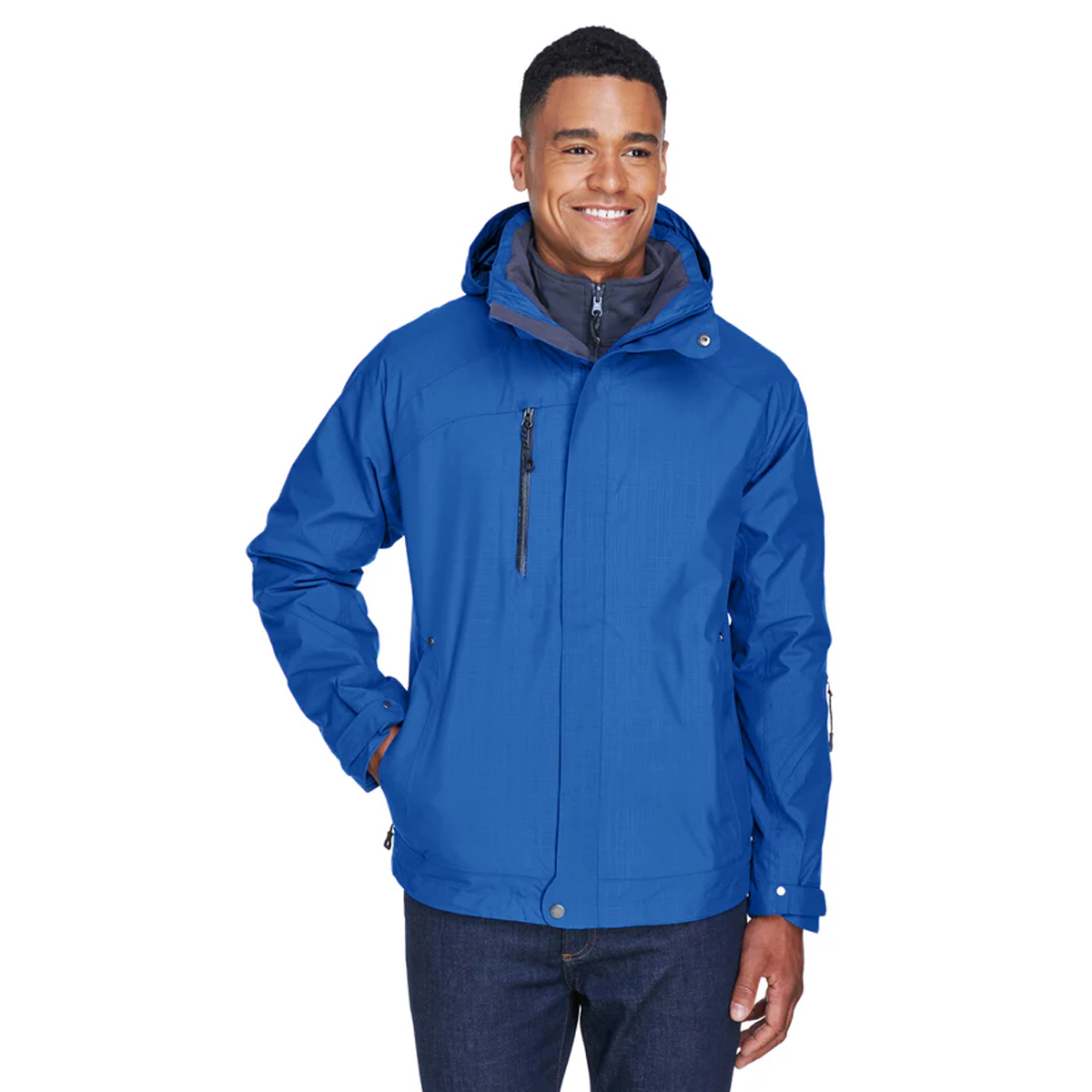 NORTH END MEN'S CAPRICE 3-IN-1 JACKET WITH SOFT SHELL LINER