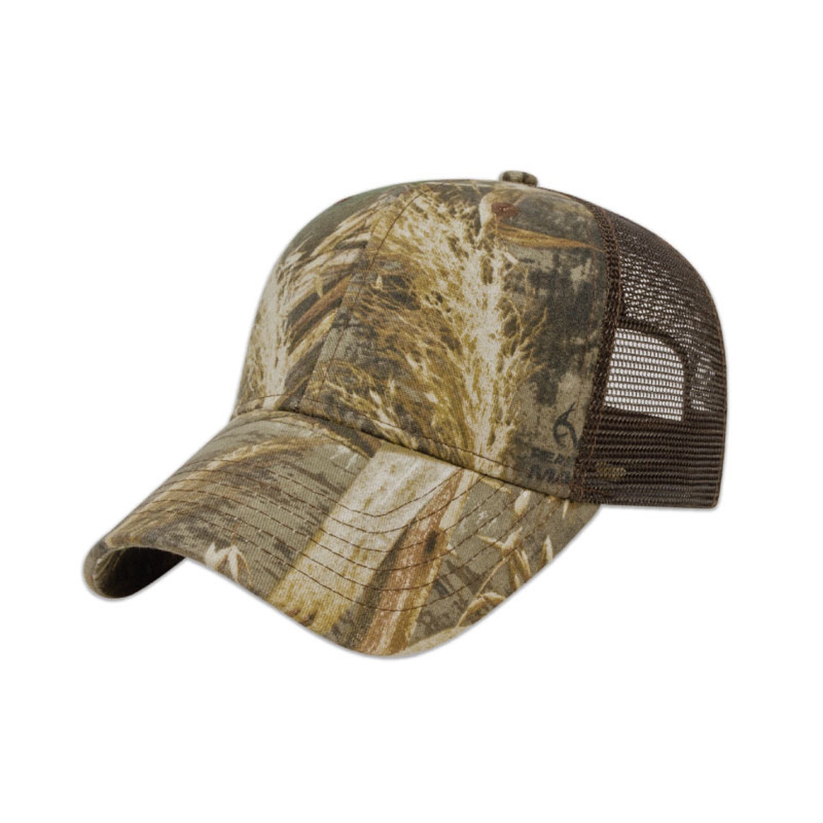 CAP AMERICA SOLID COLOUR MESH BACK CAMO CAP