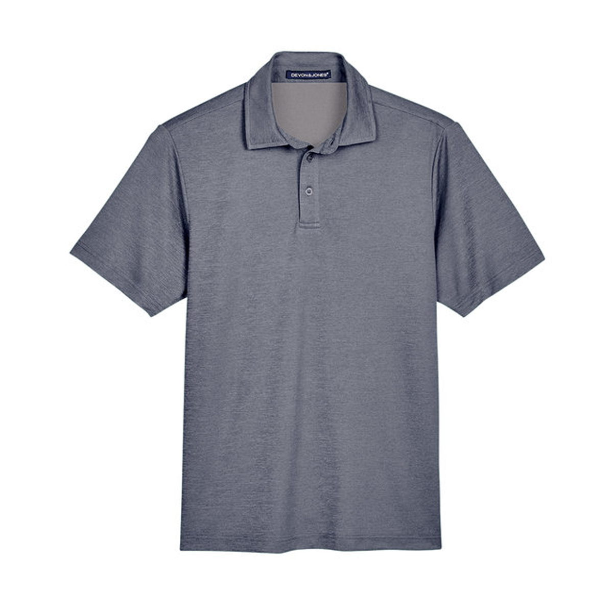 DEVON & JONES MEN'S CROWLUX ADDRESS MELANGE POLO