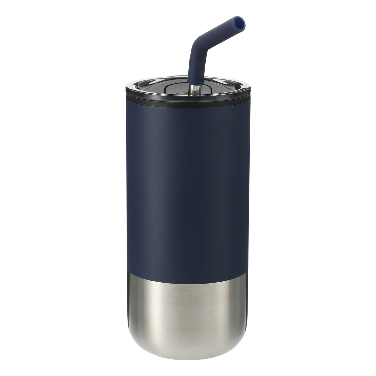 LAGOM INSULATED STAINLESS STEEL TUMBLER WITH STRAW 16oz