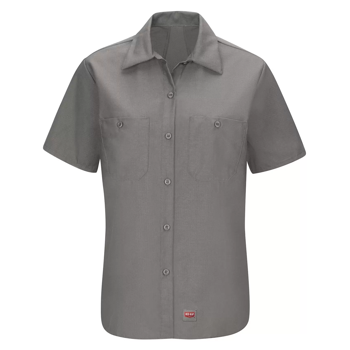 RED KAP LADIES SHORT SLEEVE WORK SHIRT WITH MIMIX