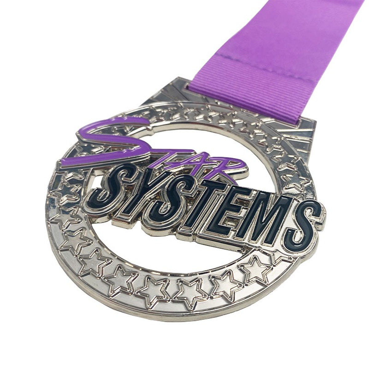 3D 2" MEDAL WITH CUT OUT AND SOFT ENAMEL