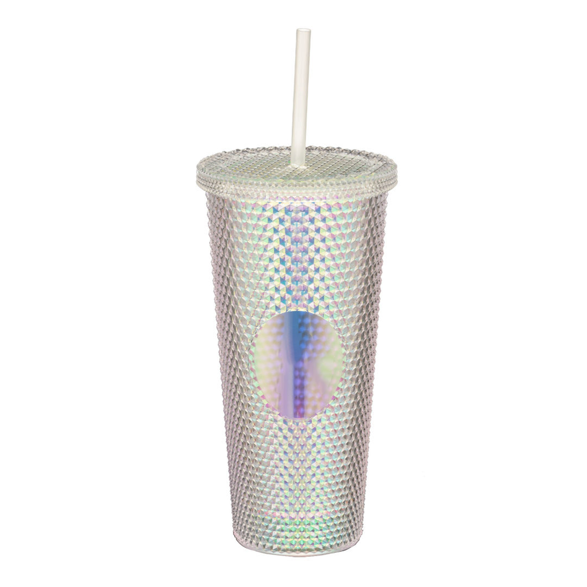 CRENSHAW TEXTURED TUMBLER WITH STRAW 21oz