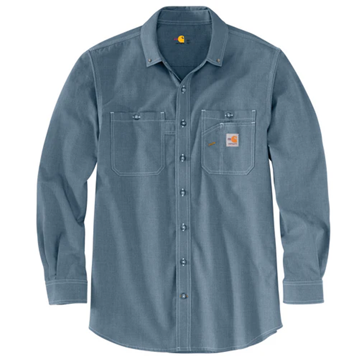 CARHARTT FR FORCE ORIGINAL FIT LIGHTWEIGHT LONG SLEEVE BUTTON SHIRT